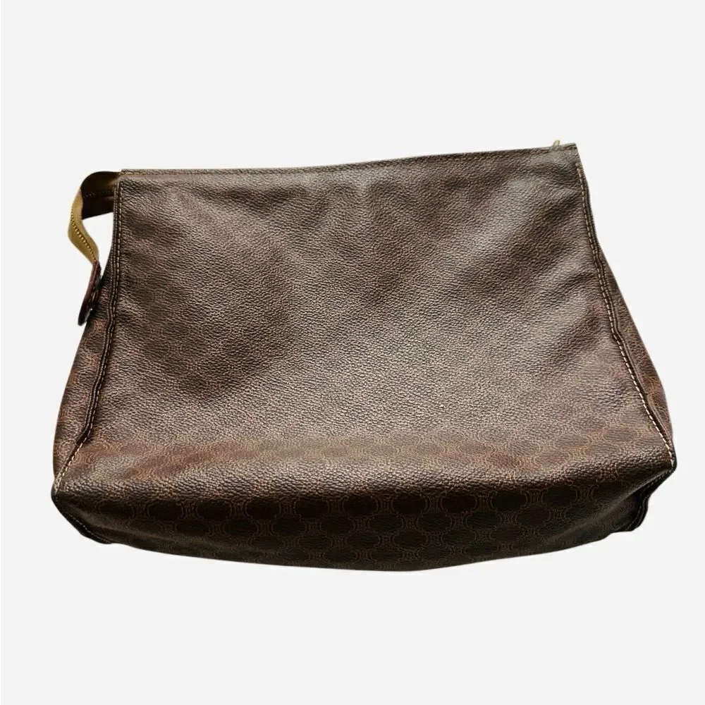 Celine Dark Brown Clutch
